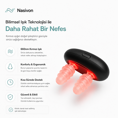 Nasivon™ Kırmızı Işık Tedavi Cihazı